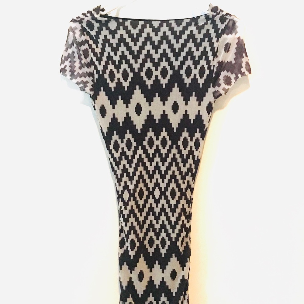 Stretch Fitted Midi Dress